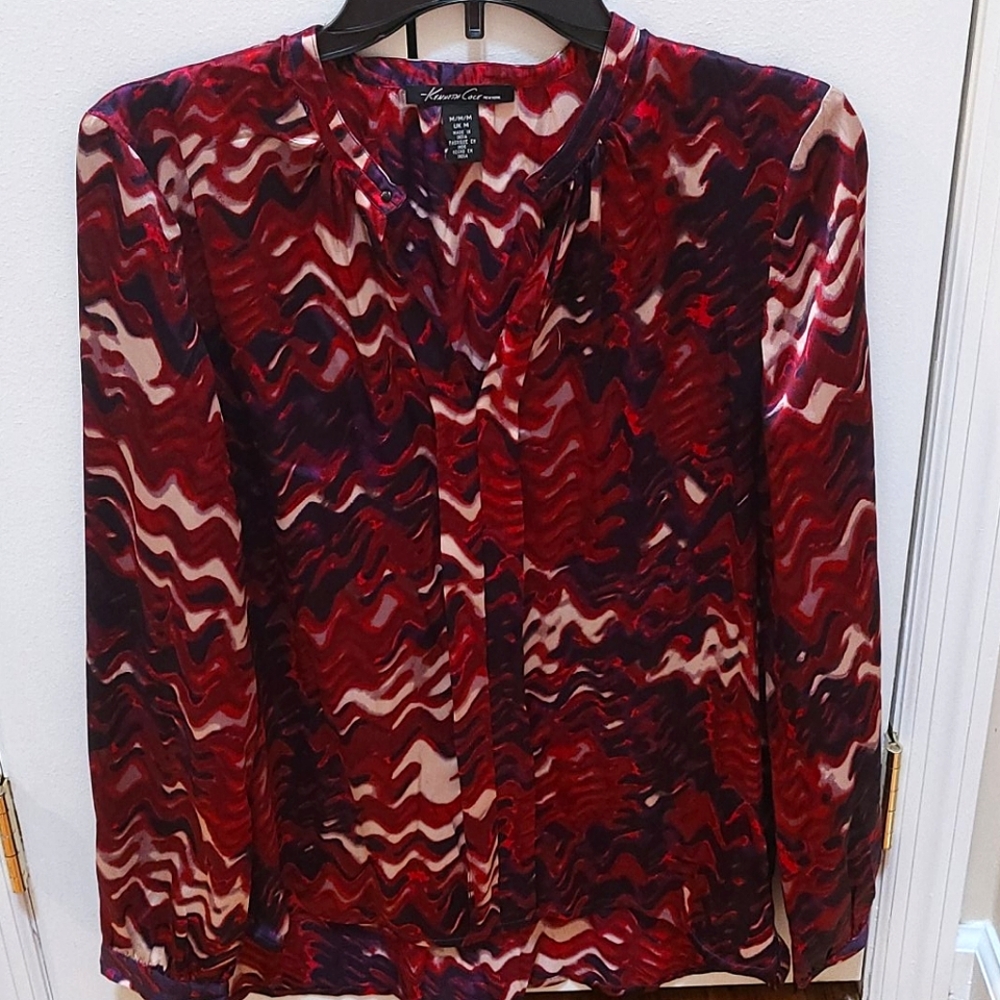 Kenneth Cole blouse size medium